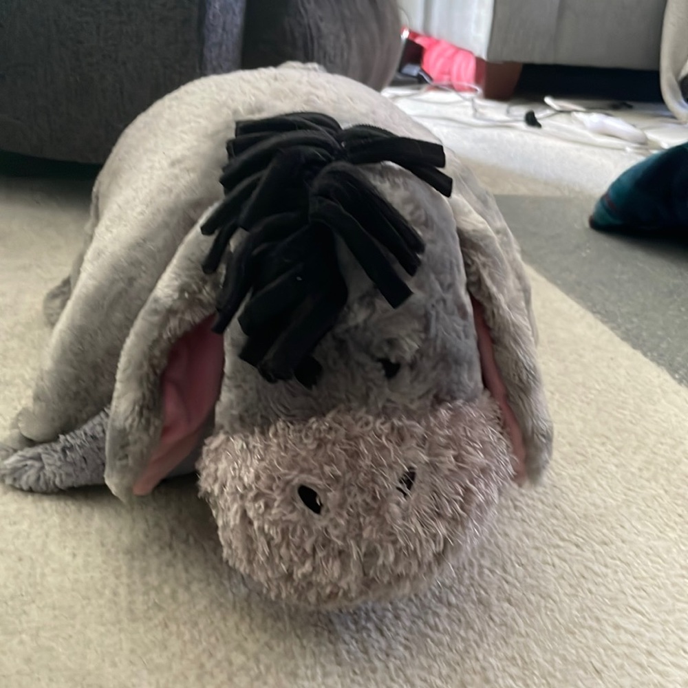 Disney Eeyore Pillow Pet, like new